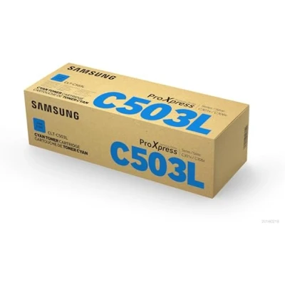 Abbildung von Samsung CLT C503L (SU014A) Cyan Toner (Original)