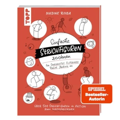 Abbildung von Einfache Strichfiguren zeichnen: Für Sketchnotes, Flipcharts, Bullet Journal etc.