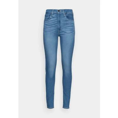 Abbildung von Levi&#039;s MILE HIGH Super Skinny Jeans Fit, Damen, Größe: 24x30, Dark indigo worn in