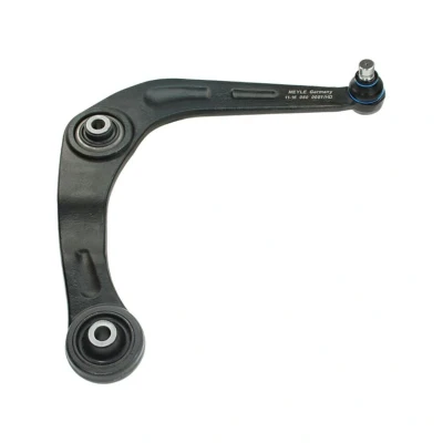 Abbildung von MEYLE 11 16 050 0007/HD Querlenker Quality mit Trag /Führungsgelenk, Gummilager unten, Vorderachse rechts Stahl PEUGEOT: 206 Hatchback