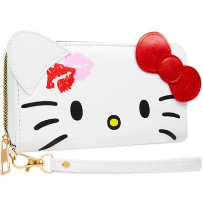 Abbildung von Hello Kitty Damen Portemonnaie mit Reißverschluss Geschenke für sie