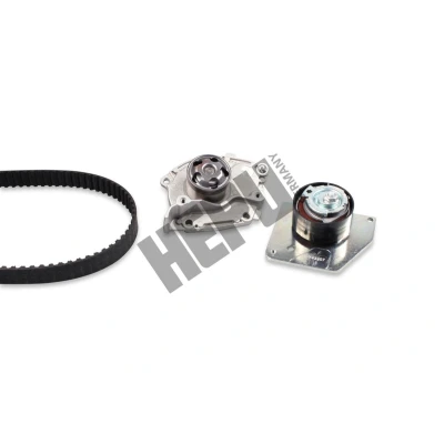 Abbildung von HEPU PK09660 Wasserpumpe + Zahnriemensatz 133 RENAULT: MEGANE 3 Grandtour, 3, SCENIC SUZUKI: Grand Vitara 2 SUV