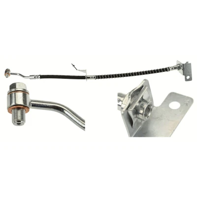 Abbildung von TRW PHD1218 Bremsschläuche 452 M10x1 HYUNDAI: i20 I Hatchback
