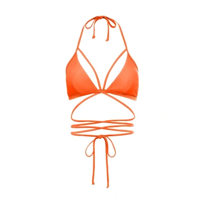 Abbildung von Lascana LSCN BY Bikinitop, Damen, Größe: 32xA/B, Red/orange