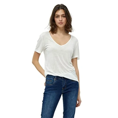 Abbildung von Desires Dejilly TEE Tshirt basic, Damen, Größe: Small, White