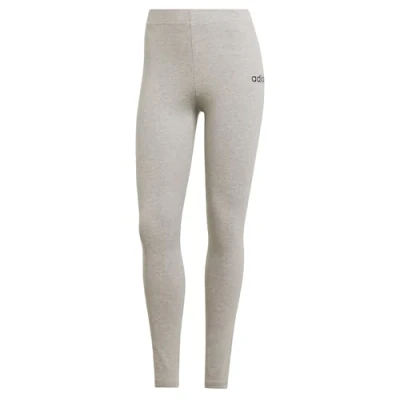 Abbildung von adidas Damen Essentials LINEAR Cotton Leggings, Medium Grey Heather/Black, XS