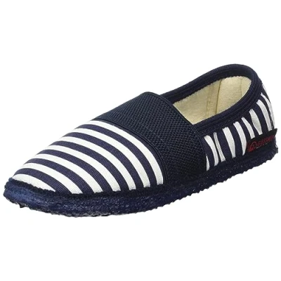 Abbildung von GIESSWEIN Baben, Flache Hausschuhe Unisex Kinder, Dk.blau 548, 32 EU
