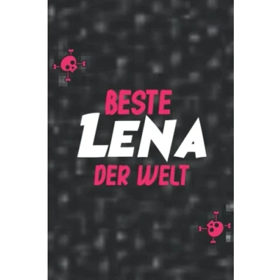 Abbildung von Die beste Lena der Welt: Liniertes Notizbuch Als Geschenk oder für Dich 🎁