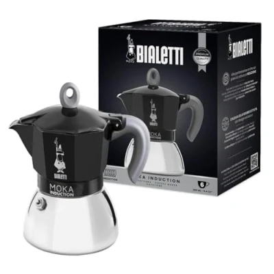 Abbildung von BIALETTI Espressokocher »Moka Induktion«, 0,28 l Kaffeekanne, Induktionsgeeignet