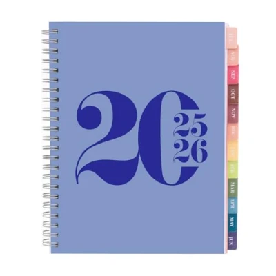 Abbildung von Rileys &amp; Co Kalender 2024 2025 A5 Schülerkalender Schulplaner Studienplaner Semesterplaner Perfekt für Schüler, Studenten, Berufstätige Blau (20 x 15 cm) auf Deutsch