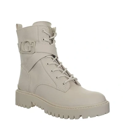 Abbildung von GUESS Damen Orana Springerstiefel, Elfenbein, 41 EU
