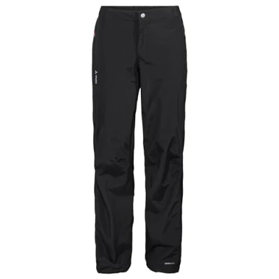 Abbildung von Vaude Womens Yaras RAIN ZIP Pants III Outdoorhose, Damen, Größe: 36, Black