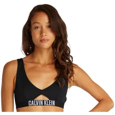 Abbildung von Calvin Klein Swimwear Bralette, Damen, Größe: Medium, Black
