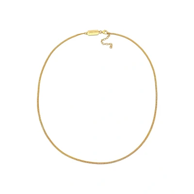 Abbildung von Kuzzoi Basic Halskette goldcoloured, Herren, Größe: 50, Gold coloured