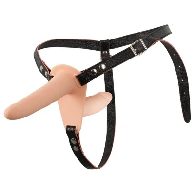 Abbildung von Strap on Mit Vibrierendem Doppeldildo