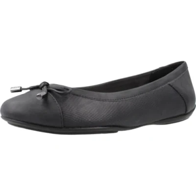 Abbildung von Geox Damen D Charlene C Ballet Flat, Black, 37 EU