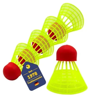 Abbildung von Best Sporting Powerbadmintonbälle Speed Badmintonbälle, gelb, 5 Stück