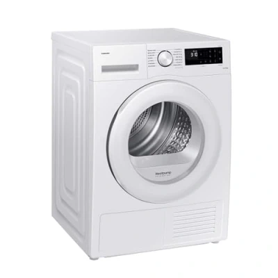 Abbildung von Samsung Wärmepumpentrockner, 8 kg, EEK: A++, Wäschetrockner mit WiFi SmartThings App, Hygiene Programm, Air Refresh, Knitterschutz, Weiß, DV80CGC0B0TEEG
