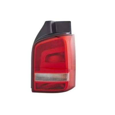 Abbildung von HELLA 2SK 010 318 081 Rückleuchte rechts P21/5W, P21W, PY21W, R10W 12 glasklar, Rot mit Glühlampen Lampenträger VOLKSWAGEN: Multivan 5 (7HM
