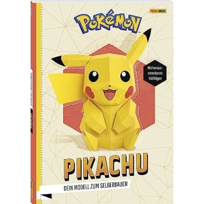 Abbildung von Pokémon: Pikachu Dein Modell zum Selberbauen: Bastelset mit vorgestanzten Bastelbögen und Schritt für Anleitung