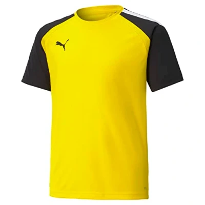 Abbildung von PUMA Unisex Baby teamPACER Jersey Jr Unterhemd, Gelb (Cyber Yellow), 176