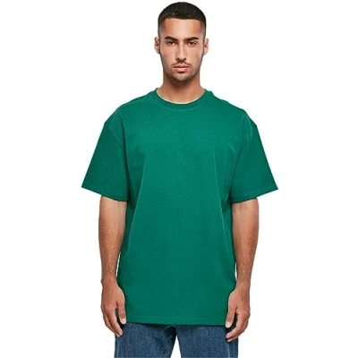 Abbildung von Build Your Brand Herren BY102 Heavy Oversize Tee T Shirt, Green, M