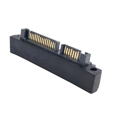 Abbildung von System S Adapter Rechtwinkliger SATA 22Pin 7 + 15 (Male) zu (Female)