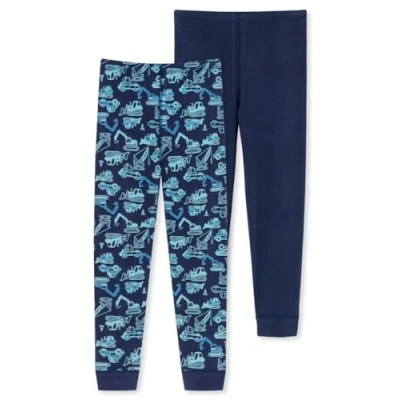 Abbildung von Schiesser Jungen Lange Unterhose 2 Pack Unterwäsche, Sortiert 2_181849, 104