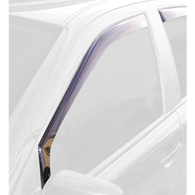 Abbildung von ClimAir Car Comfort Windabweiser Schwarz kompatibel mit Ford Eco Sport 5 türer 2013