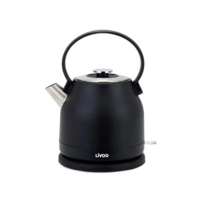 Abbildung von Wasserkocher 1,5 l 2200 W schwarz DOD202N livoo