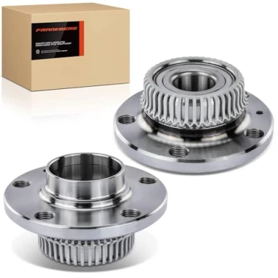 Abbildung von Frankberg 2x Radnabe Radlagersatz Hinterachse mit ABS Sensorring Kompatibel A3 TT Roadster Leon Toledo II O.c.t.a.v.i.a I Combi Roomster Replace# 1J0501477A