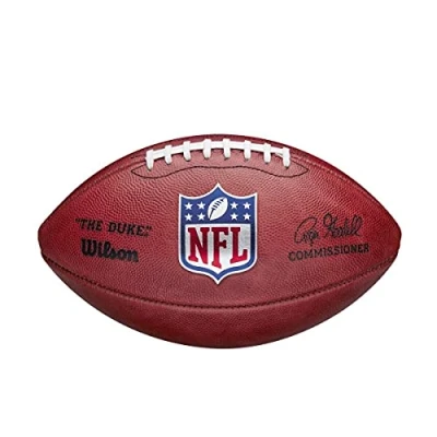 Abbildung von Wilson American Football NFL The Duke, Offizielle Größe, Horween Leder, braun