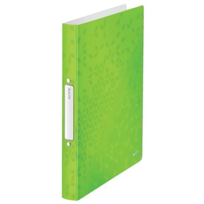Abbildung von Leitz WOW Ringbuch, A4, 32 mm Rückenbreite, für bis zu 190 Blatt, Grün, WOW, 42570054