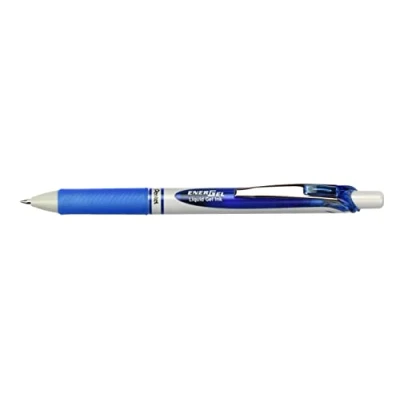 Abbildung von Pentel EnerGel Eco BL77E Gelschreiber mit Druckmechanik, blau (1 Stück)