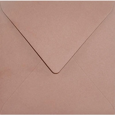 Abbildung von Netuno 25 Briefumschläge Dunkel Rosa quadratisch 153x 153 mm 120g Keaykolour Rosebud elegante Umschläge bunt Umweltpapier Briefkuverts farbig Briefhüllen Einladungsumschläge schön ökologisch