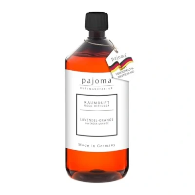 Abbildung von pajoma® Raumduft Nachfüllflasche 1000 ml, Lavendel Orange Nachfüller für Lufterfrischer intensiver und hochwertiger Duft in Premium Qualität