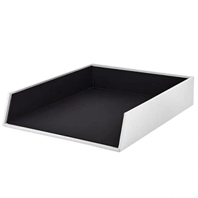 Abbildung von Rössler Papier 1335452090 S.O.H.O. Ablagekorb für DIN A4, stapelbar, special edition white, 1 Stück