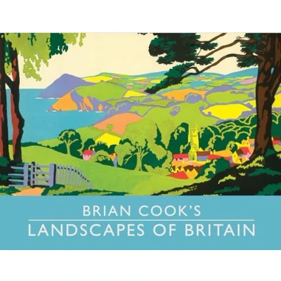 Abbildung von Brian Cook&#039;s Landscapes of Britain: a guide to Britain in beautiful book illustration, mini edition