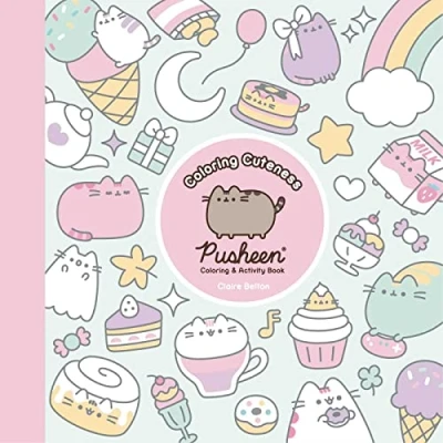Abbildung von Coloring Cuteness: A Pusheen &amp; Activity Book (A Book)