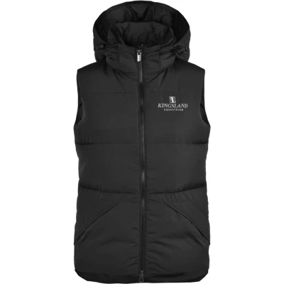 Abbildung von Kingsland Classic Daunenweste Unisex Schwarz S