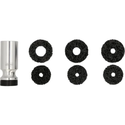 Abbildung von KS Tools 100.5090 Stehbolzen Radnabenschleifer Satz, Ø 50/60 mm, 7 TLG