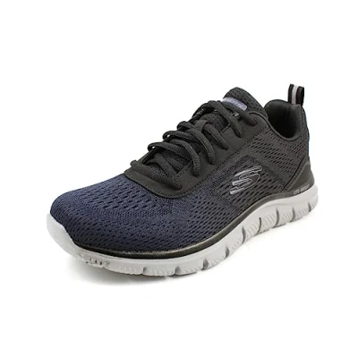 Abbildung von Skechers Sport Track Sneaker low navy/black, Herren, Größe: 39, Navy/black Schuhe