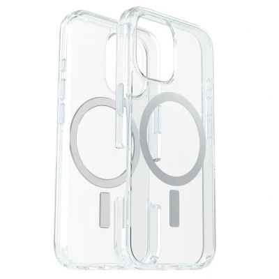 Abbildung von Apple iPhone 16 Hülle MagSafe Kunststoff OtterBox Hard Case/Backcover Handyhülle Transparent Shockproof/Stoßfest