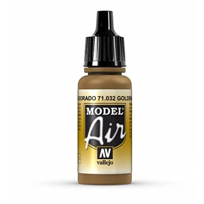 Abbildung von Vallejo Model Air Acrylfarbe, 17 ml golden brown