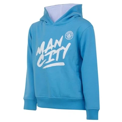 Abbildung von Manchester City Kapuzenpullover, offizielle Kollektion, Kindergröße, Jungen, 14 Jahre
