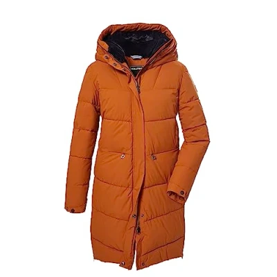 Abbildung von killtec Damen Steppparka/Parka in Daunenoptik mit Kapuze KOW 16 WMN QLTD PRK, dunkelgrün, 44, 39697 000