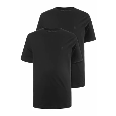 Abbildung von JP 1880 Herren große Größen Übergrößen Menswear L 8XL JP1880 T Shirts, Basic, 2er Pack, Rundhals, bis schwarz 4XL 702637130