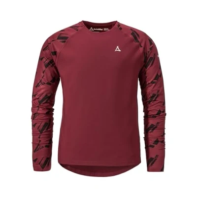 Abbildung von Schöffel Lakata Trail M Langarmshirt, Herren, Größe: 50, Rot