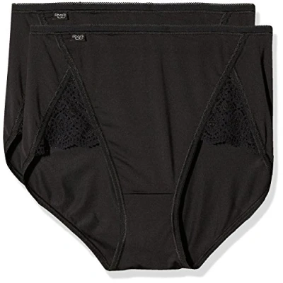 Abbildung von Sloggi Purse Sense LUX MAXI 2 PACK Slip, Damen, Größe: 40, Black
