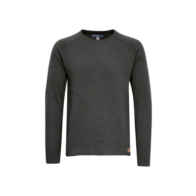 Abbildung von Blend Bhjohn Strickpullover, Herren, Größe: Large, Charcoal